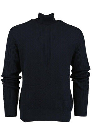 Armani Exchange Textured Ribbed High Neck Pullover