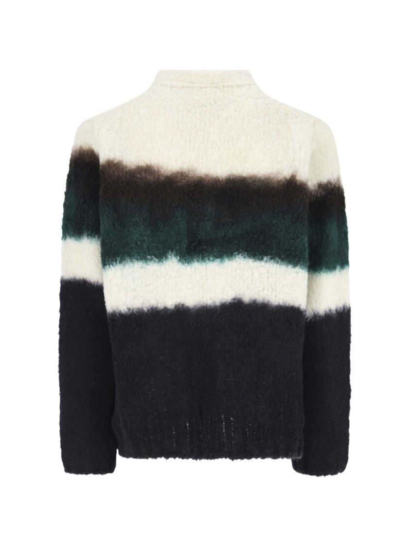 Sacai Multicolor Wool Cardigan