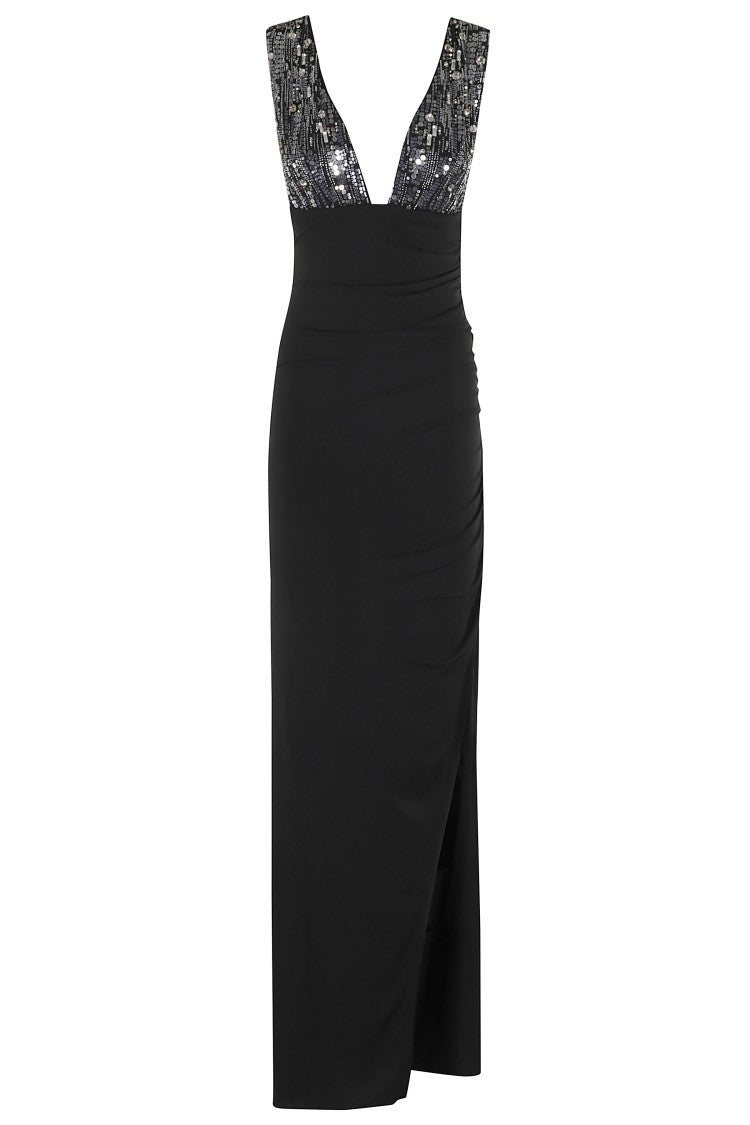 Amen Fluid Jersey Evening Dress