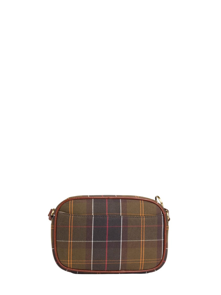Barbour Daphne Mini Tartan Crossbody Bag With Rounded Edges