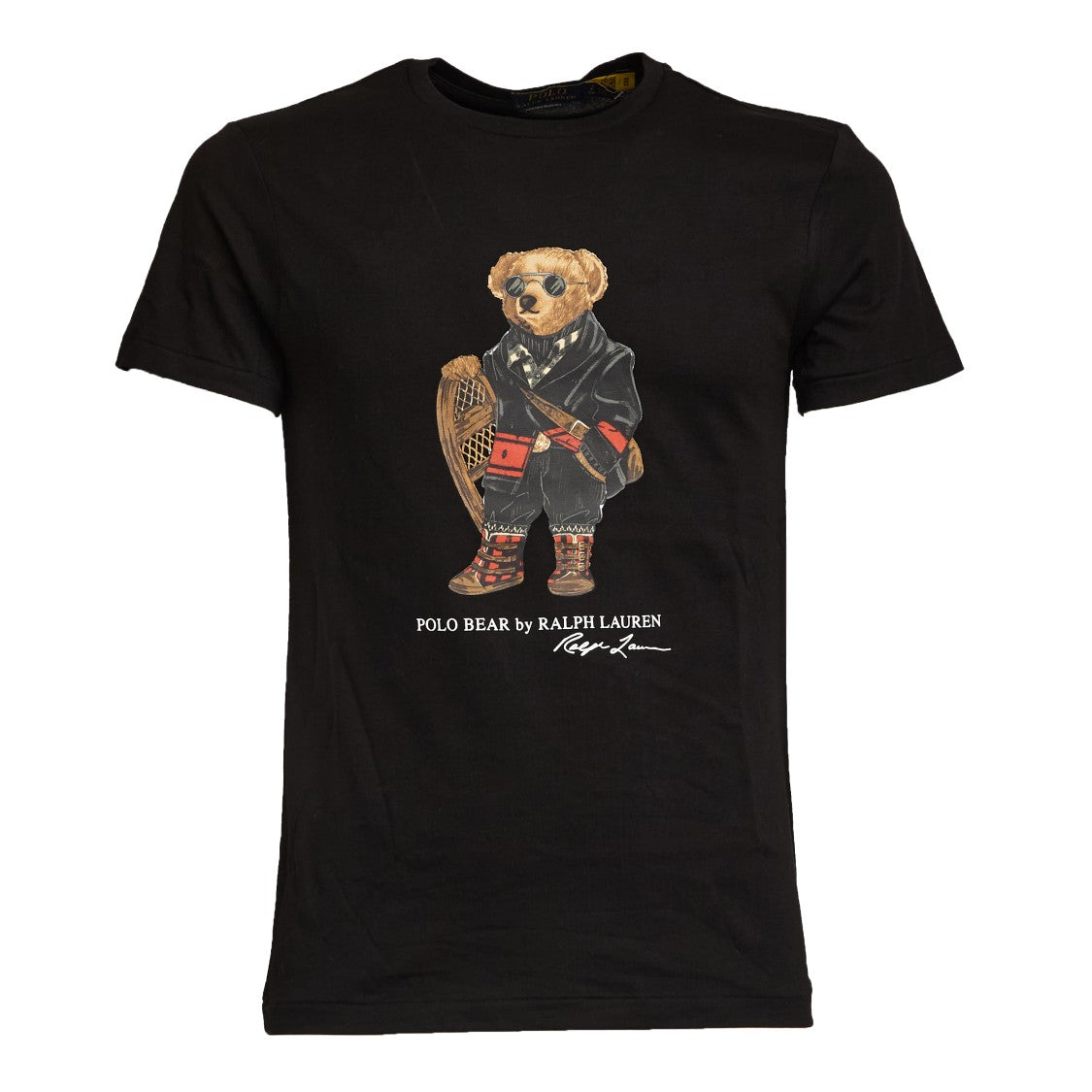 Polo Ralph Lauren Slim-Fit Crew Neck T-Shirt With Graphic Bear Print