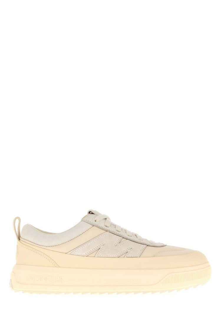 Moncler Ivory Canvas Altive Sneakers