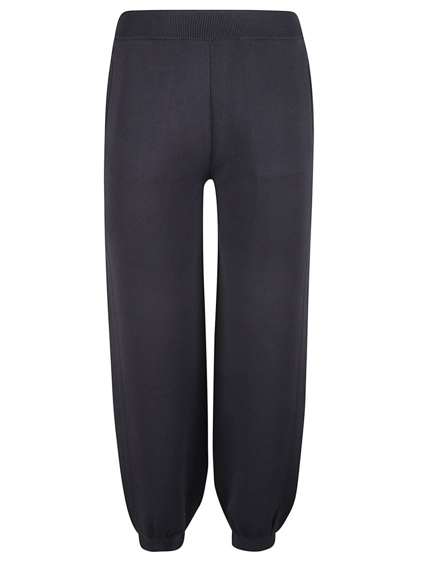 Max Mara Relaxed Fit Trousers With Tapered Leg