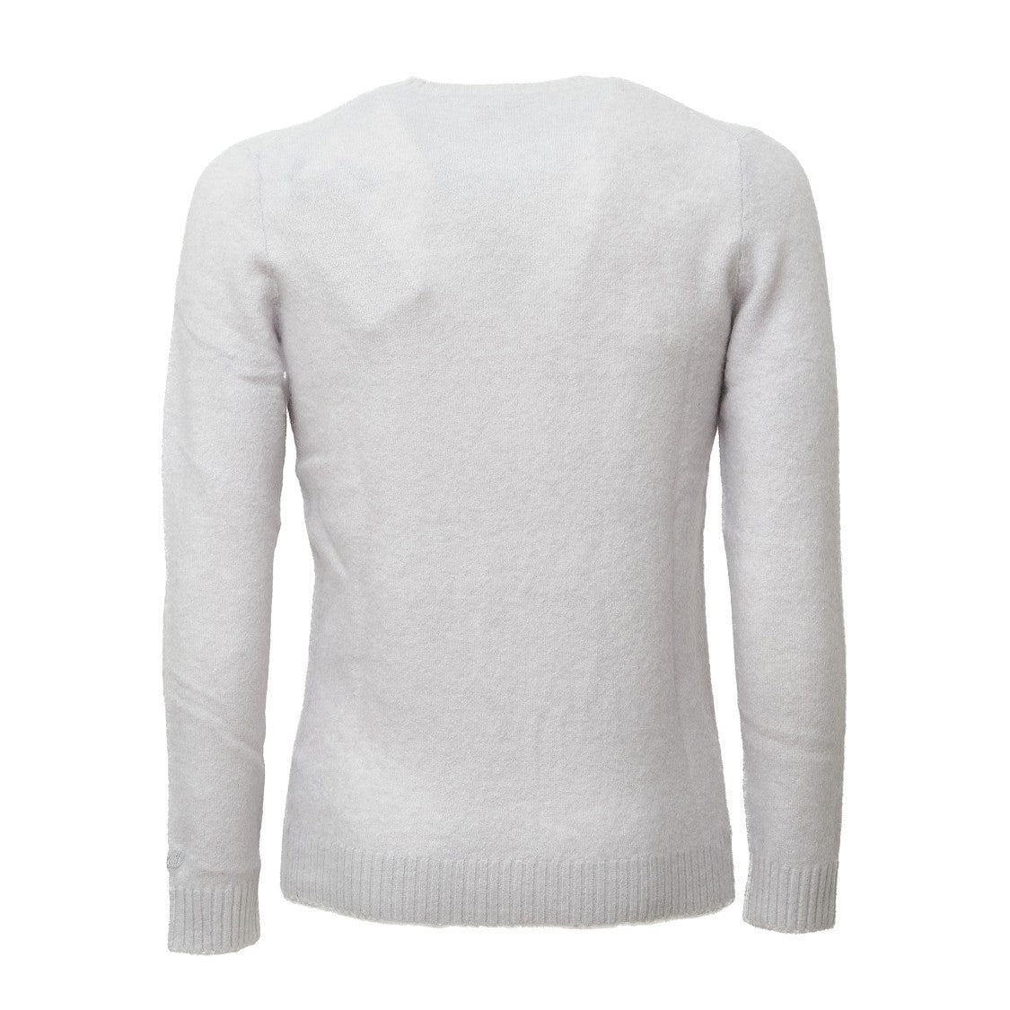 Mc2 Saint Barth Regent Braid Stretch Alpaca Crewneck Sweater
