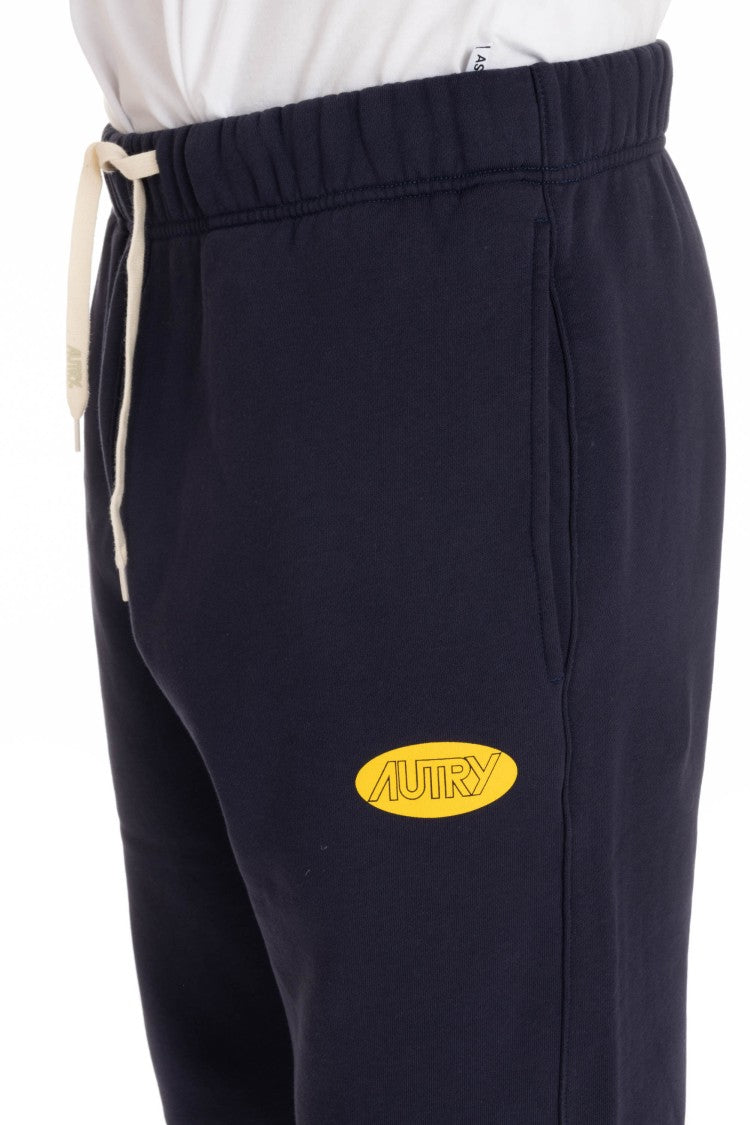 Autry Relaxed-Fit Cotton-Fleece Sweatpants