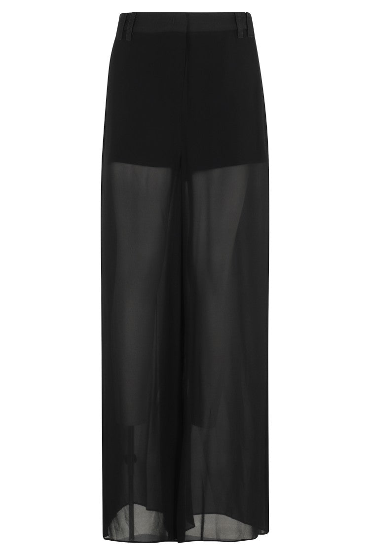 Stella Maxwell X Marella Flowing Wide-Leg Pants With Waist Loops