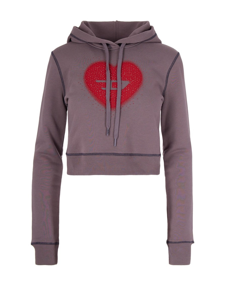 Diesel Slimmy-Hood Sweatshirt In S5