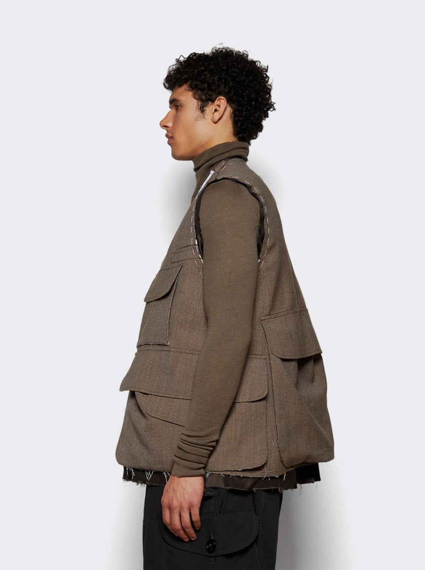 Maison Margiela Gilet Vest - Olive