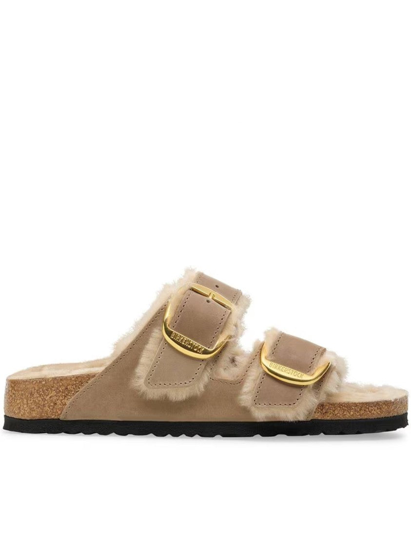 Birkenstock Arizona Big Buckle Shearling-Lined Sandals