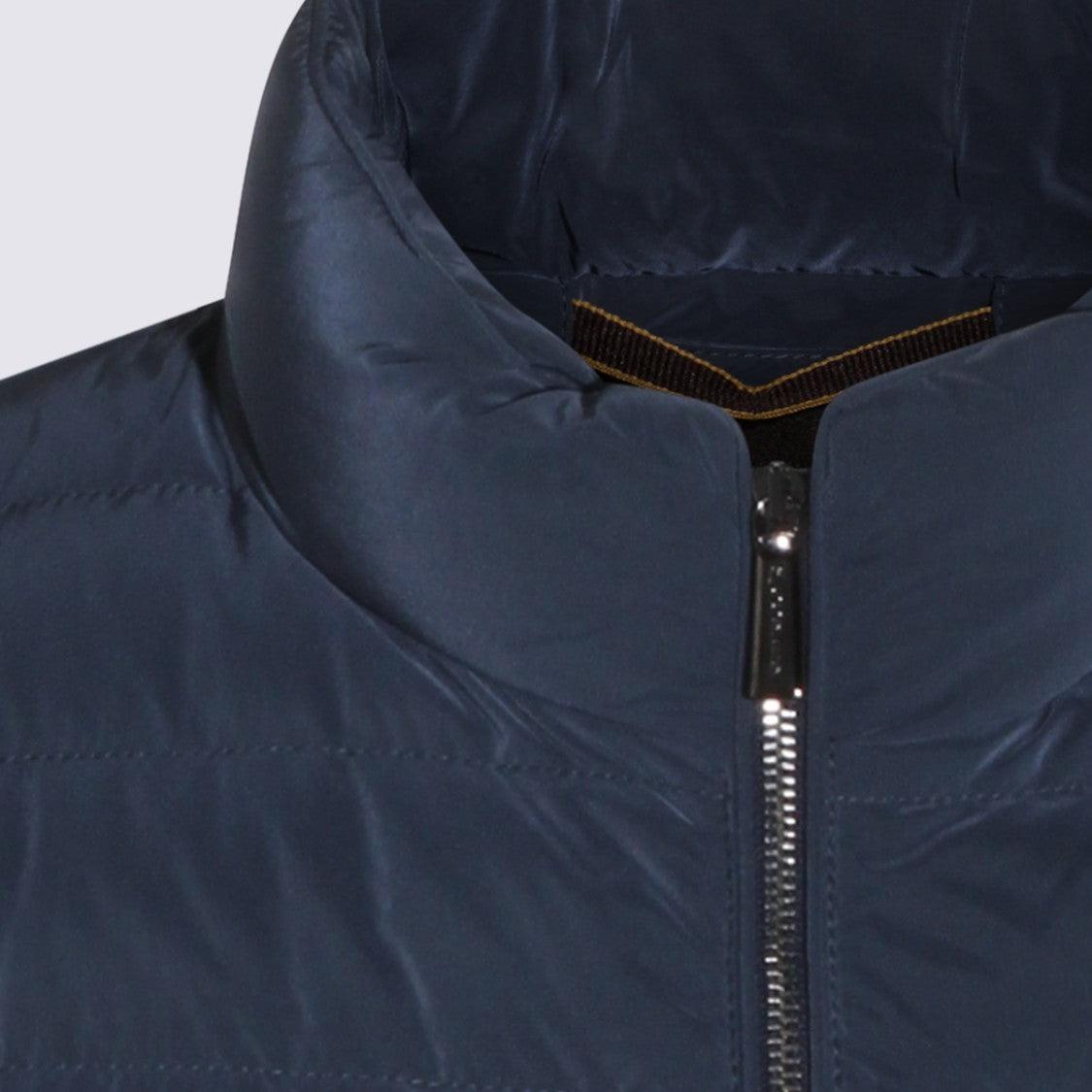 Moorer Structured Denim Coat With Classic Design And Button Closures