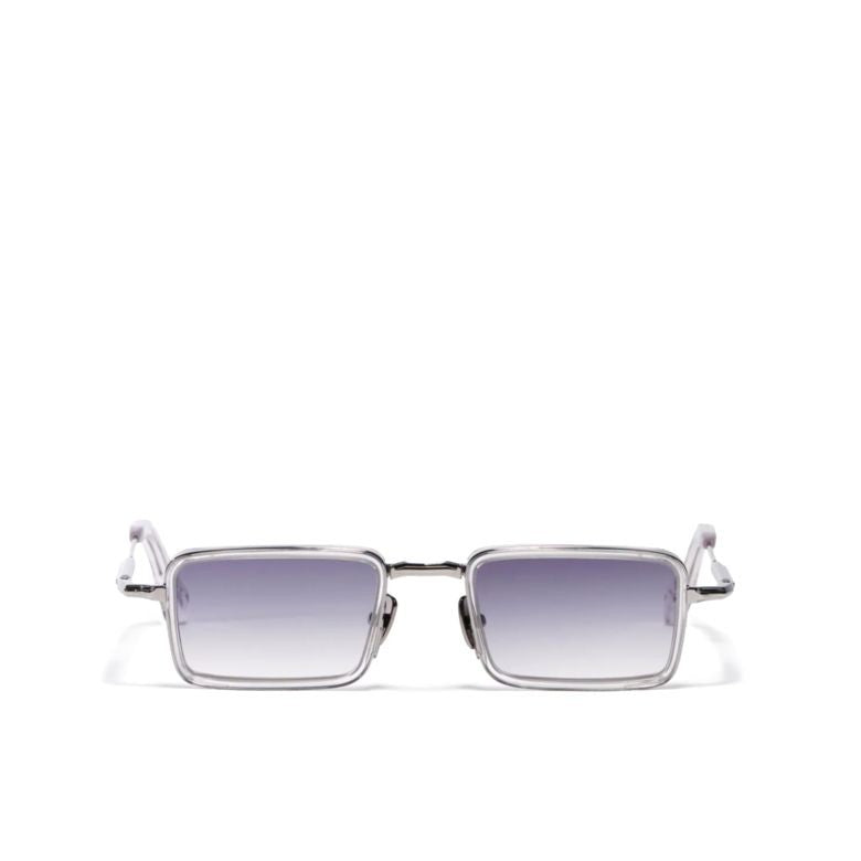 John Dalia Gradient Rectangular Sunglasses With Metallic Arms