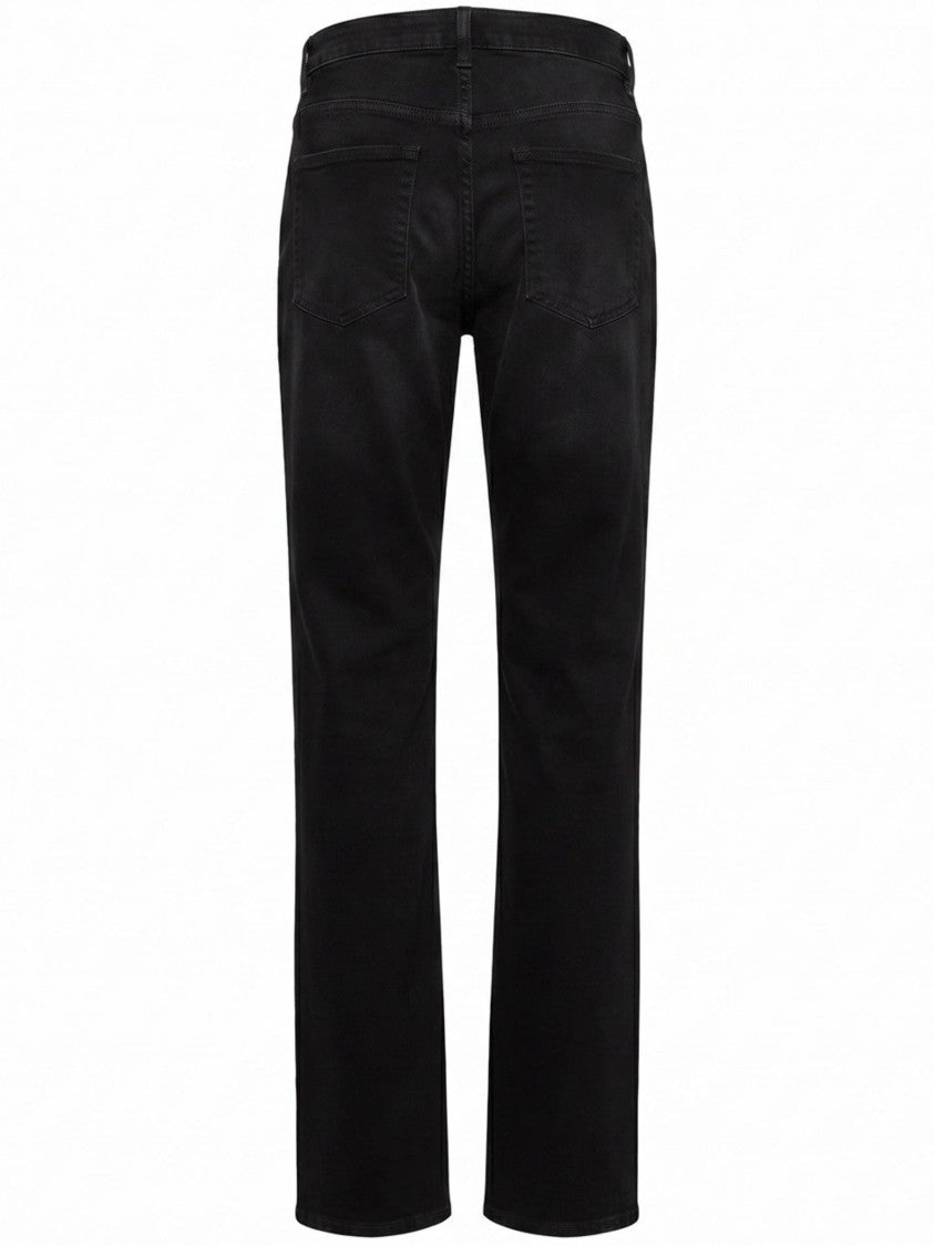 Gucci Black Pant Straight-Leg Casual Trousers