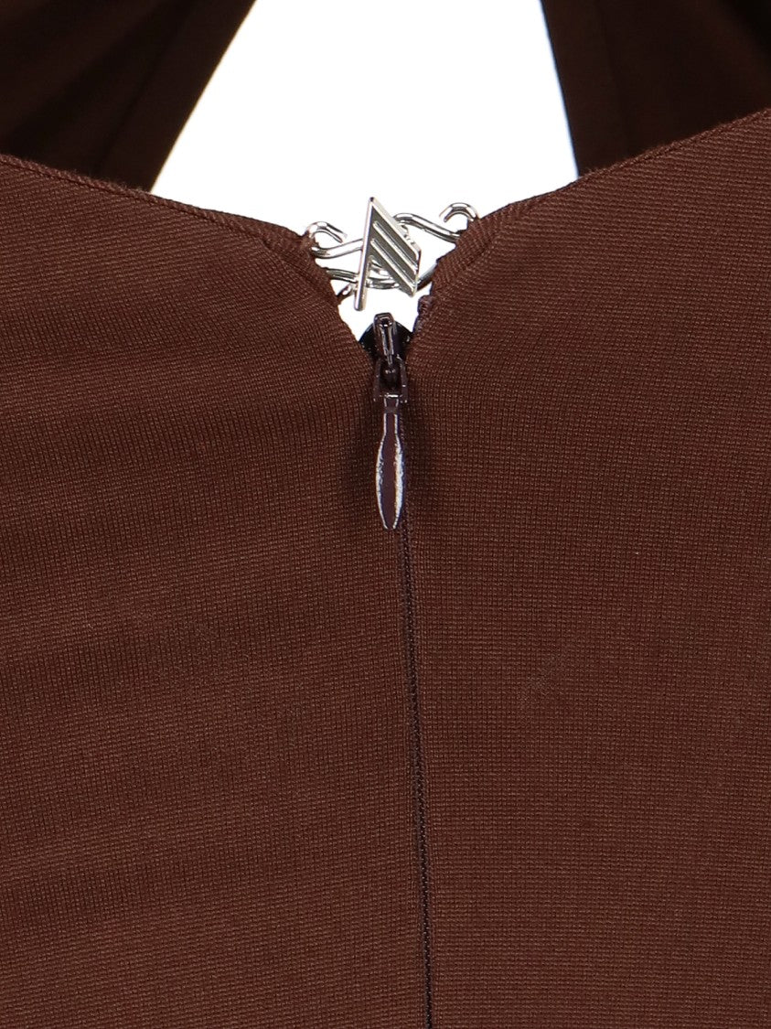 The Attico Chain Detail Dress