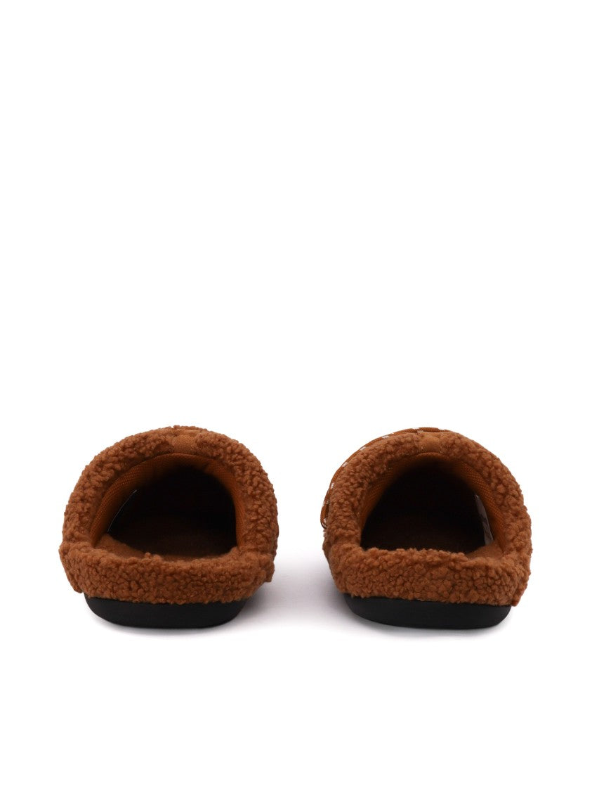 Moon Boot Mb Teddy Fleece Lacing Slippers
