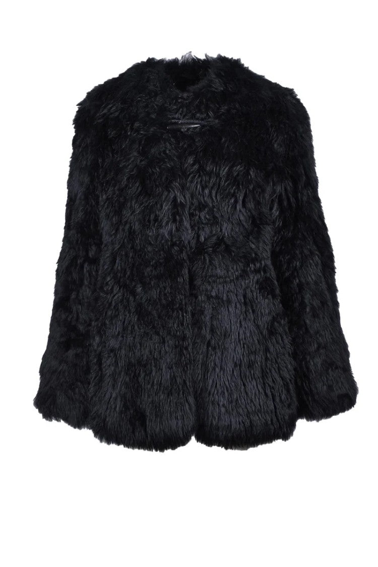We11done Goat Cashmere Fur - Black