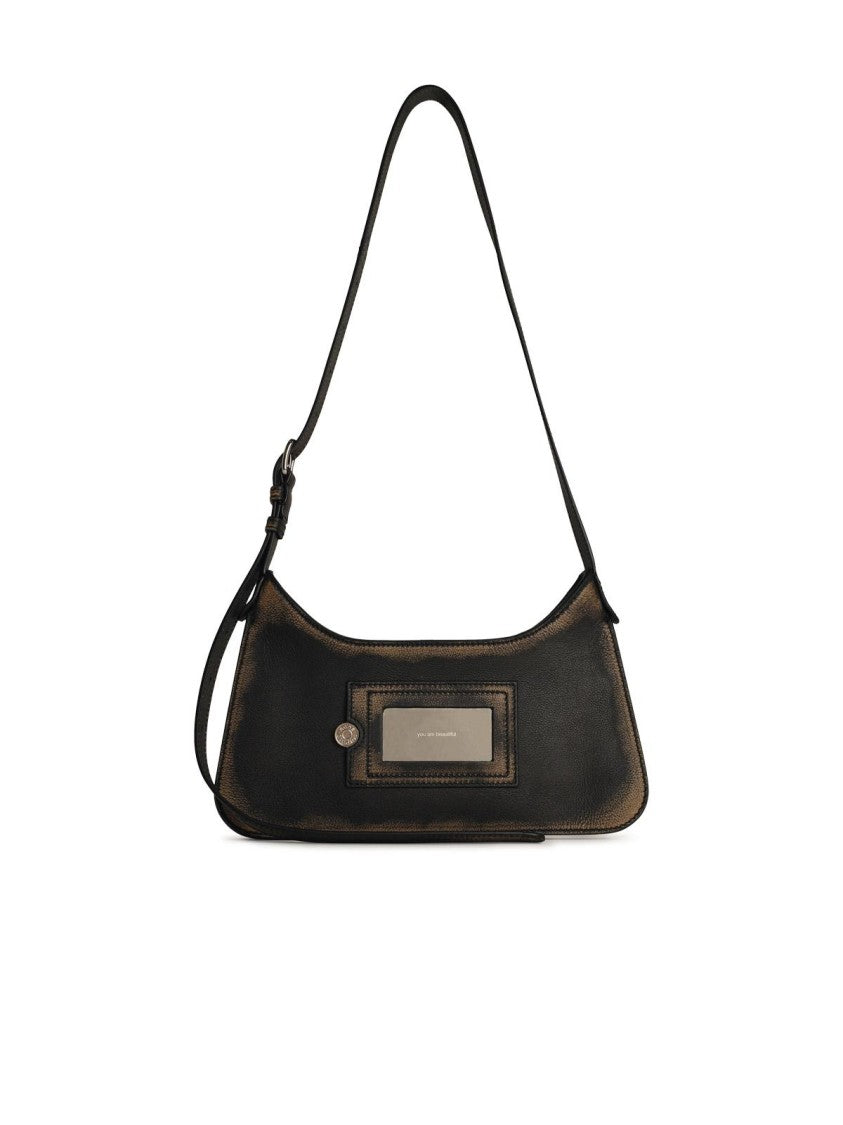 Acne Studios Hobo Brown Leather Bag