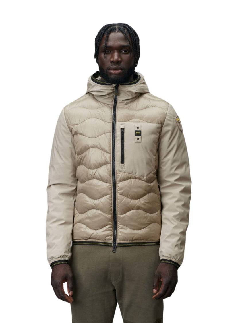 Blauer Beige Down Jacket With Hood