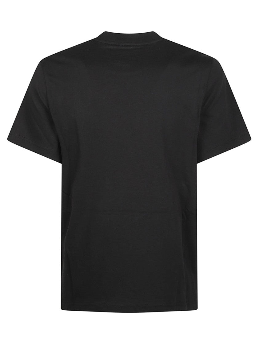 Moncler Black Relaxed-Fit Logo T-Shirt