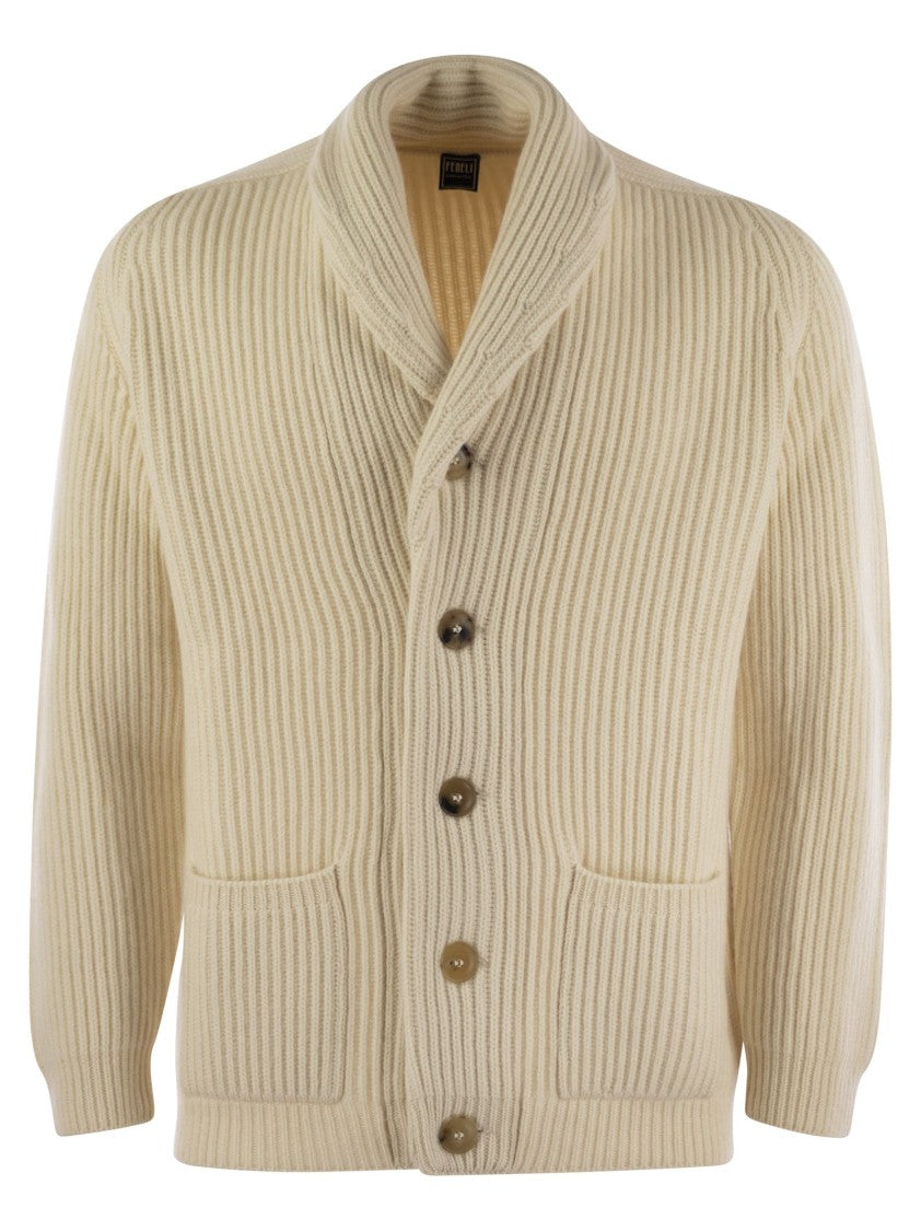 Fedeli Pure Cashmere Long-Sleeved Cardigan