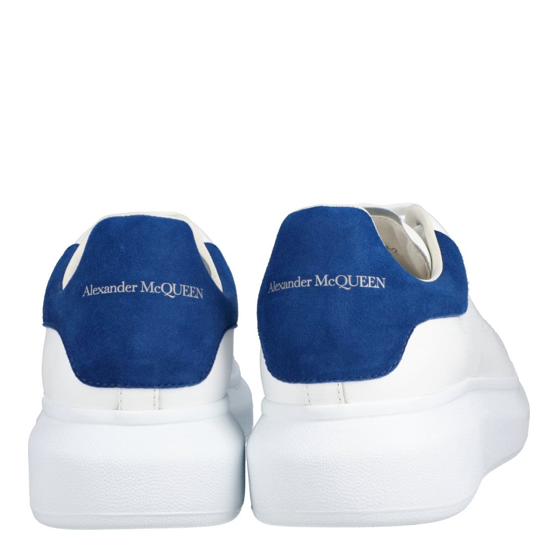 Alexander Mcqueen White/Paris Blue Oversized Sneakers