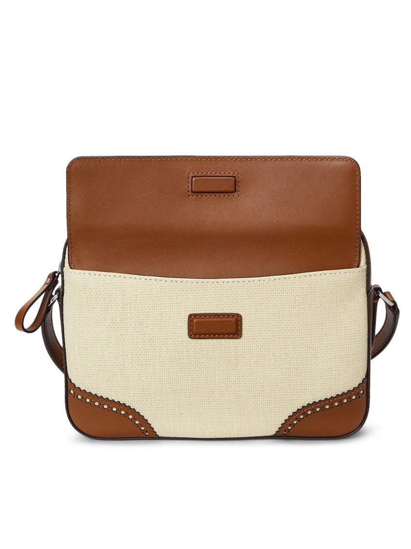 Lauren Ralph Lauren Rectangular Crossbody Bag In Smooth Leather