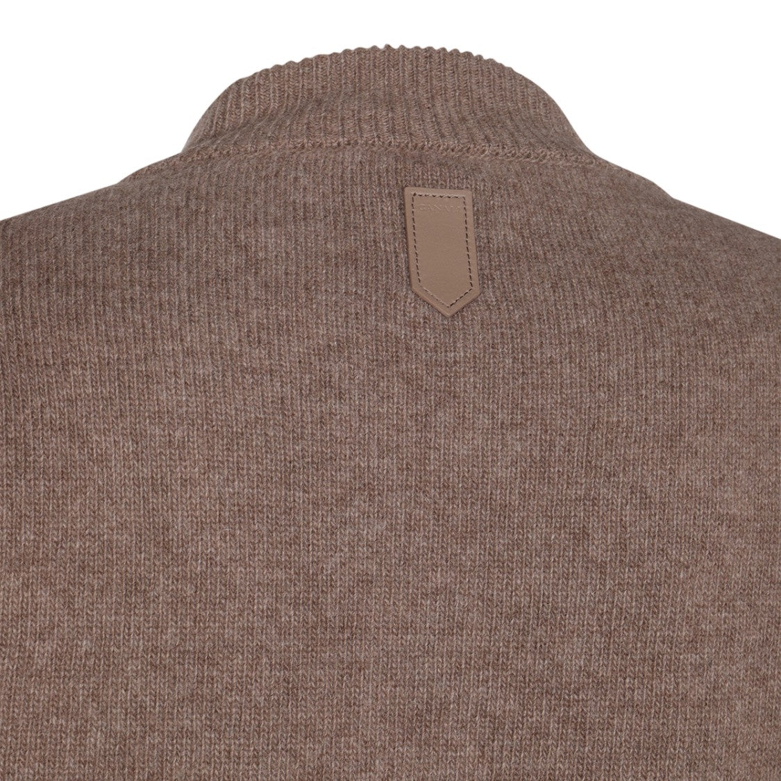 Canali Knitted Sweater With Full Front Zipper
