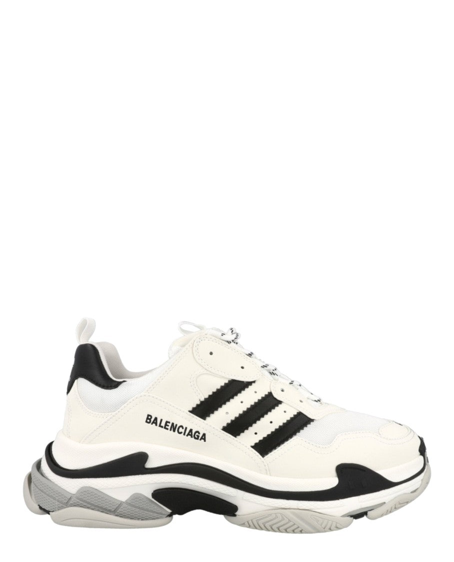 Balenciaga Chunky Layered Sole Low-Top Sneakers
