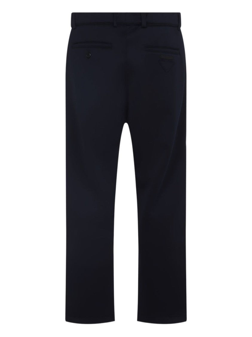 Prada Trousers With Tailored Silhouette And Minimalist Aesthetic