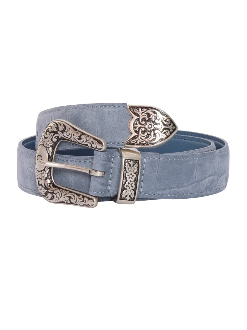 Claudio Orciani Textured Calf Ornate Belt