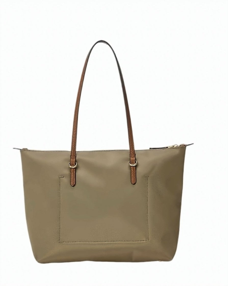 Lauren Ralph Lauren Keaton Medium Nylon Tote Bag