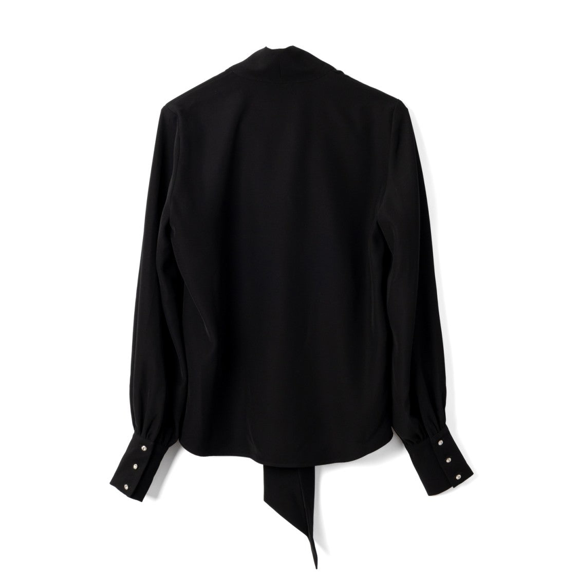 Viktor & Rolf Deep V-Neck Top With Dramatic Bow Detail