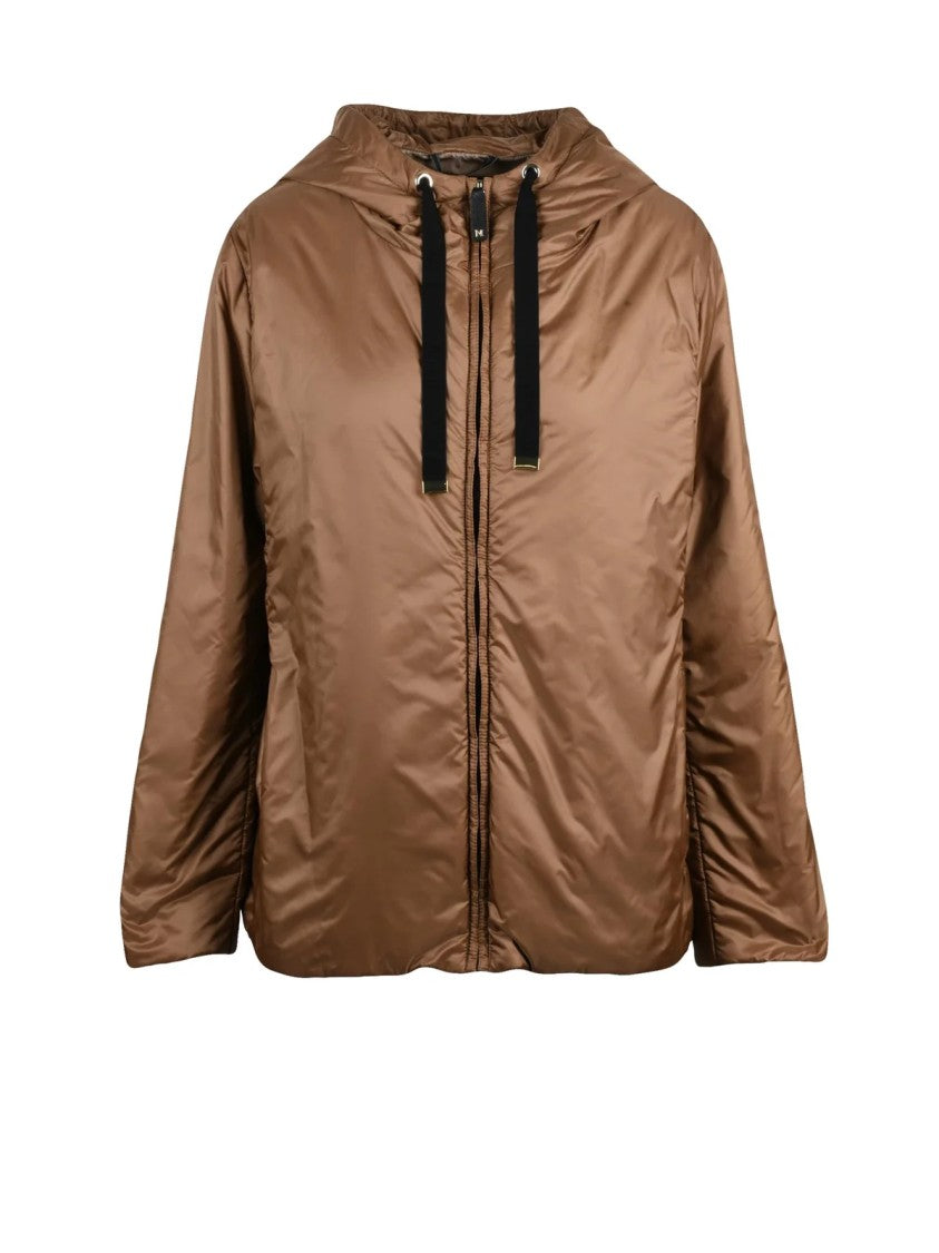 Max Mara Bronze Polyester Greenh Down Jacket