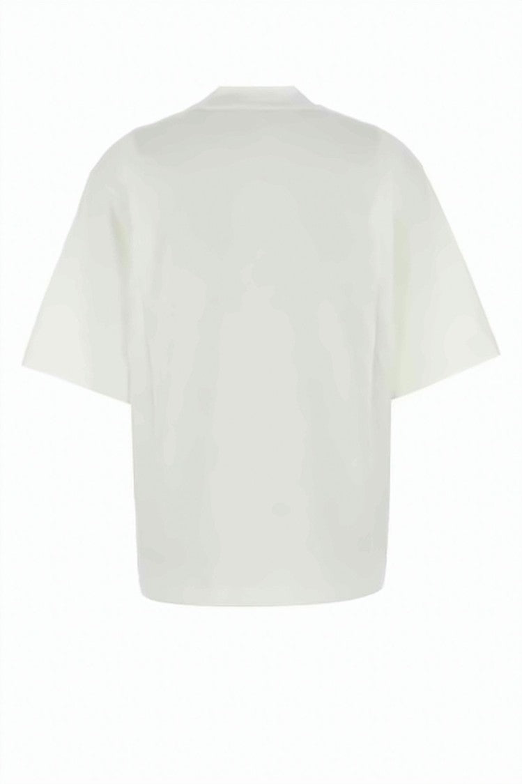 Marni Boxy Cropped Short-Sleeved T-Shirt With Artistic Graphic