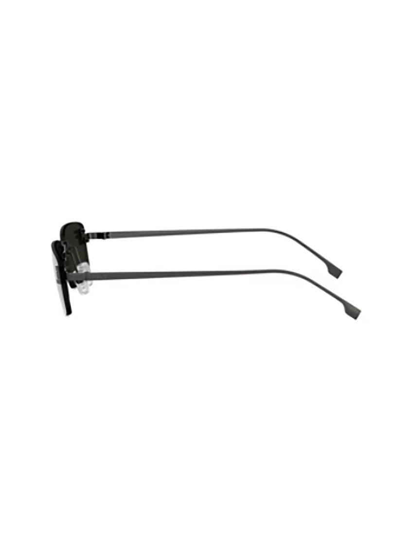 Fendi Fe4172us Rectangular Rimless Adjustable Sunglasses