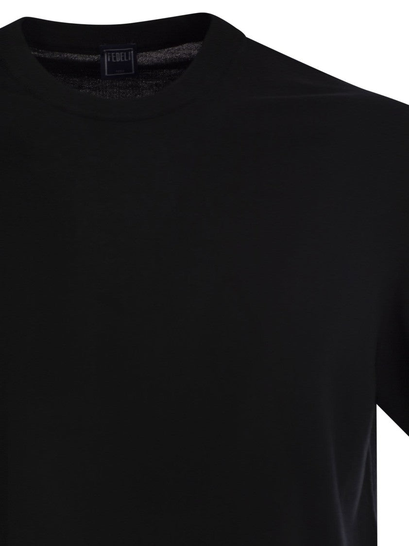 Fedeli Giza Cotton T-Shirt