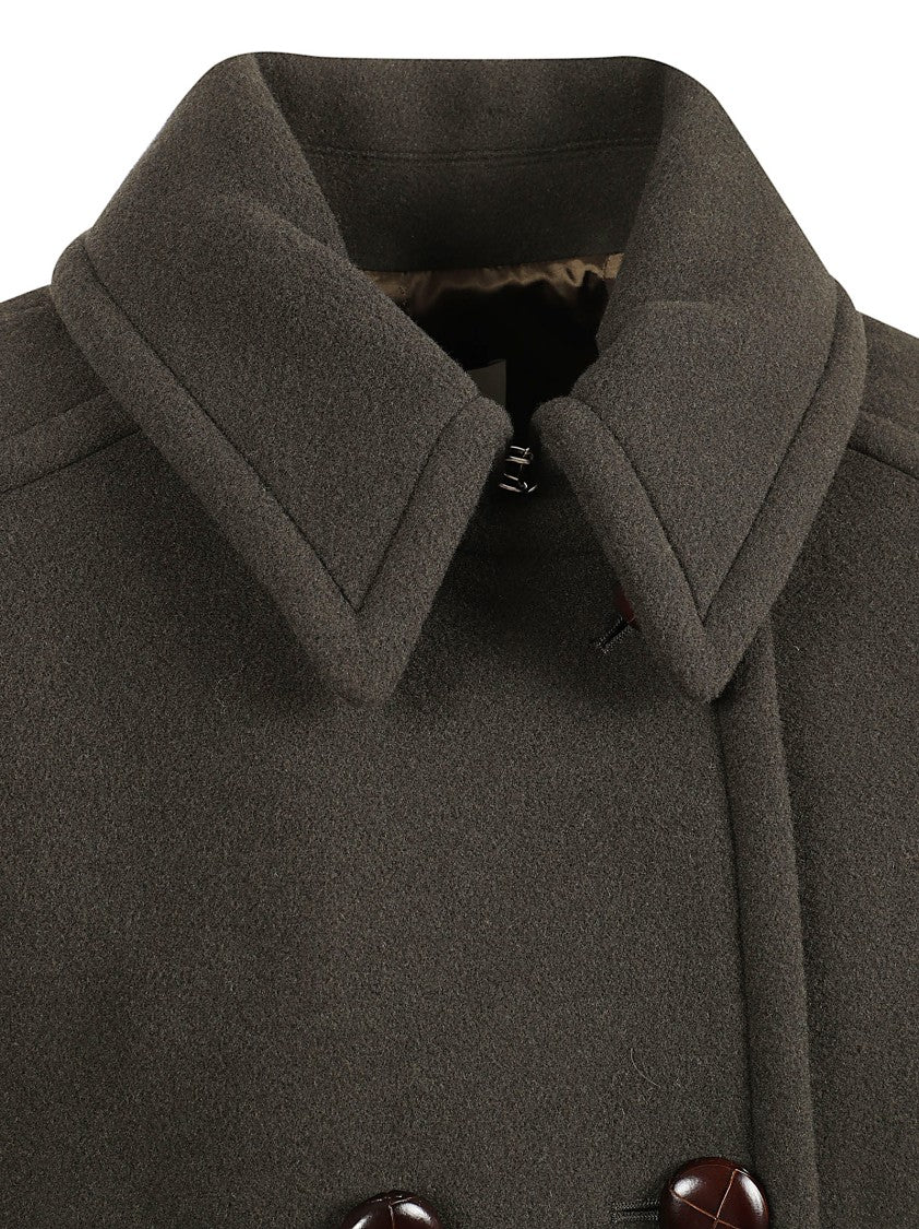 Isabel Marant Short 'Fiby' Coat In Wool Blend