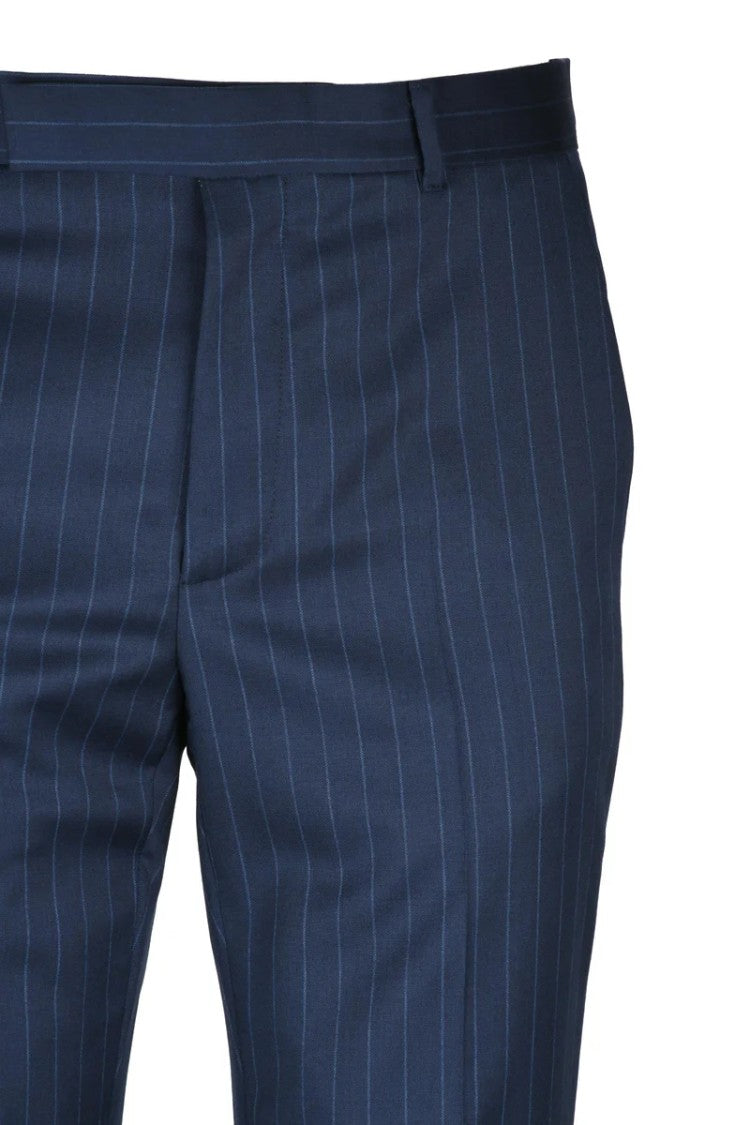 Givenchy Classic Wool Trousers - Blue