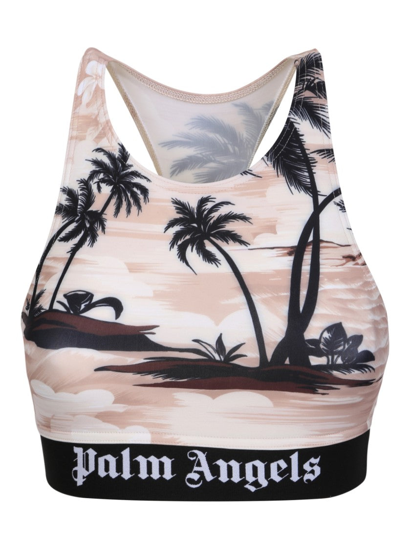 Palm Angels Stretchy Sport Tops