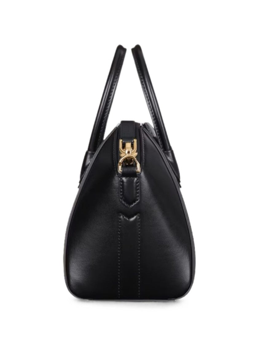 Givenchy Trapezoidal Gold-Tone Handbag