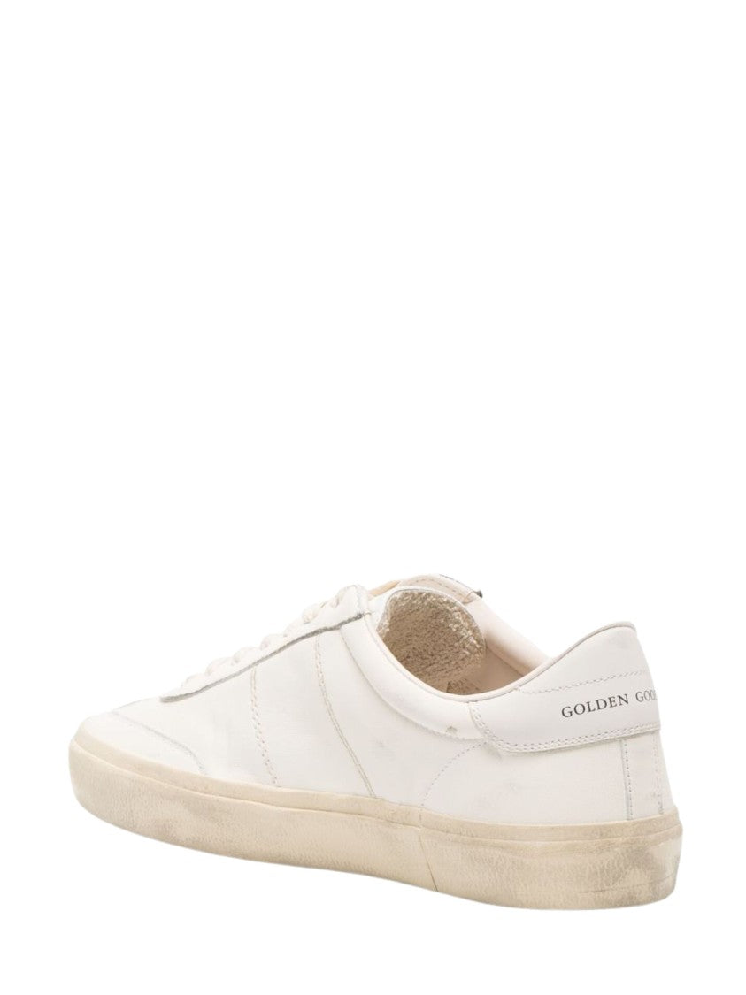 Golden Goose White Leather Soul Star Sneakers