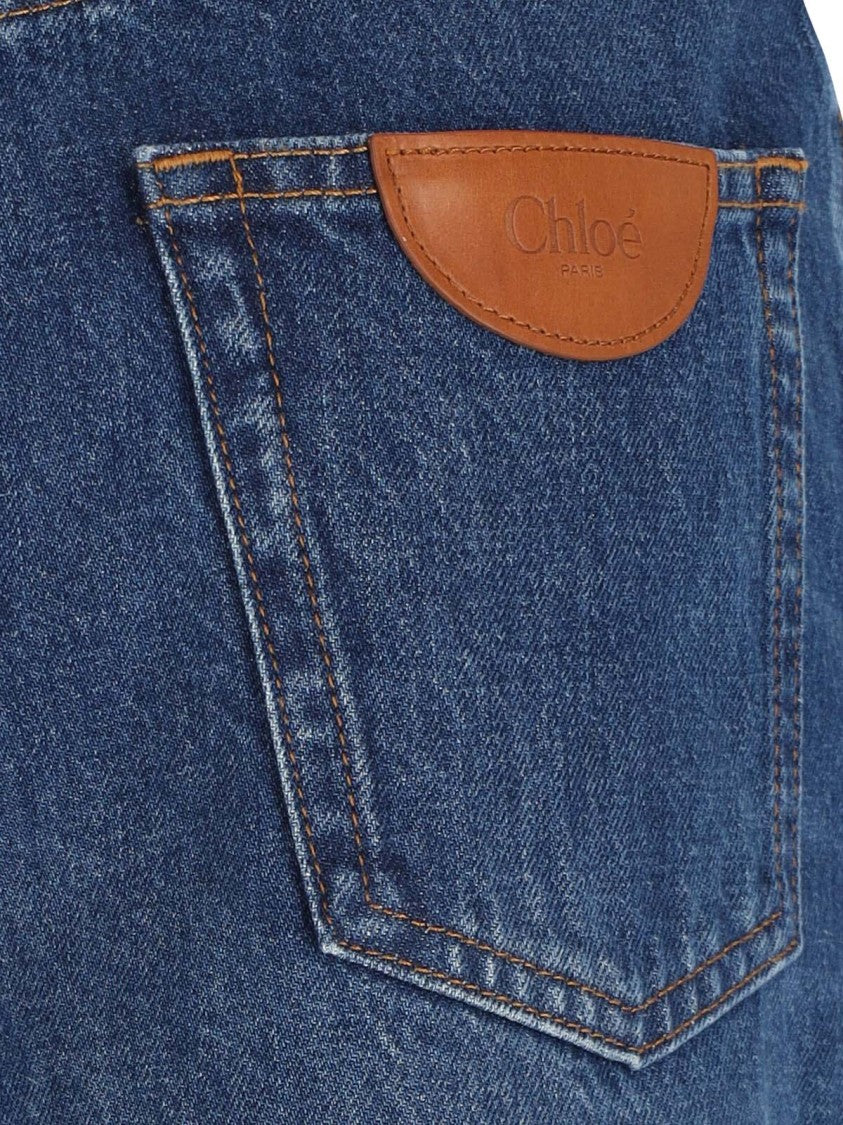 Chloé Palazzo Jeans – Blue