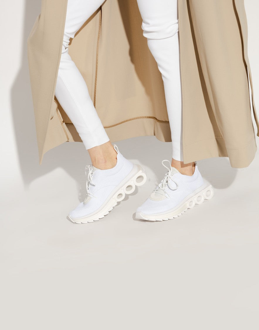 Ferragamo Nima Gancini Logo Runner Sneakers