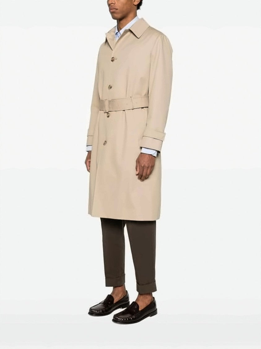 Lardini Mid-Length Beige Coat