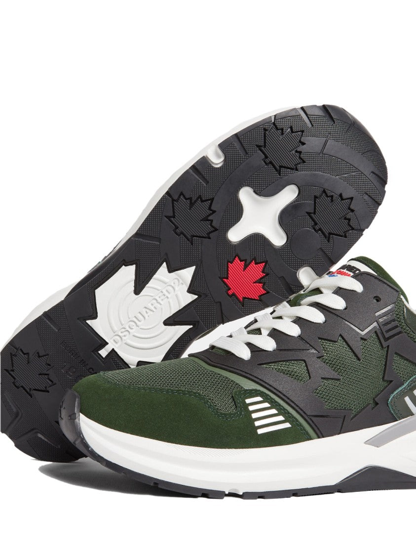 Dsquared2 Dash Logo Lace-Up Sneakers