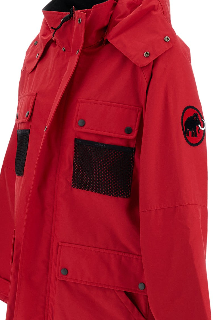 Junya Watanabe Red Ventile Breathable Water-Repellent Jacket