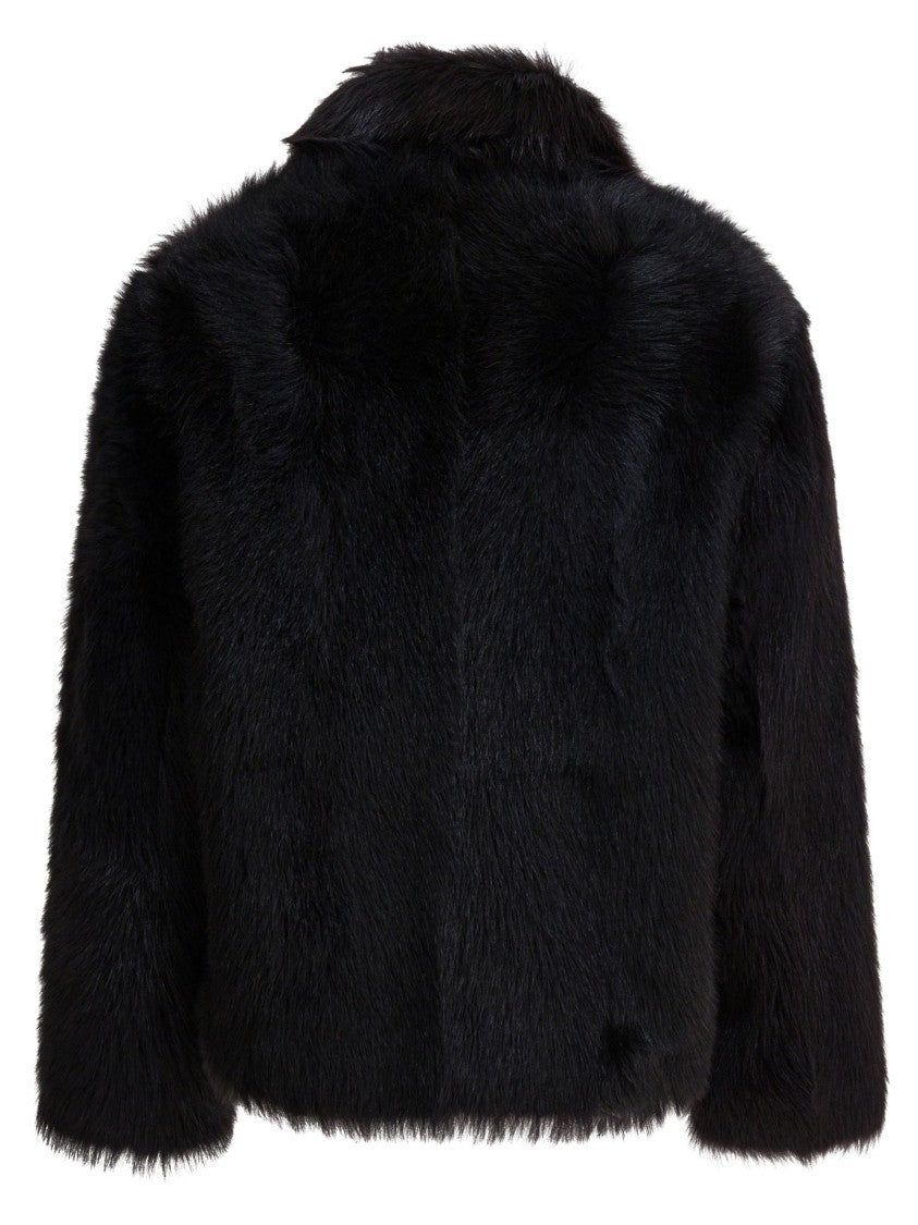 Semper Lamb Fur Coat With Leather-Lined Interior