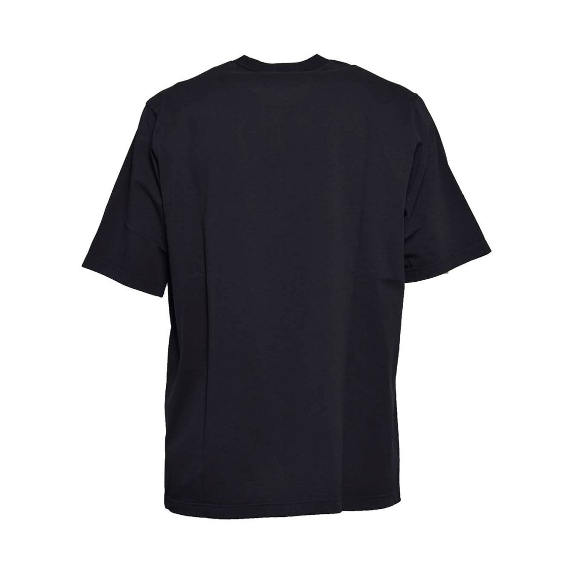 Dsquared2 Loose-Fit Black Cotton T-Shirt With Print