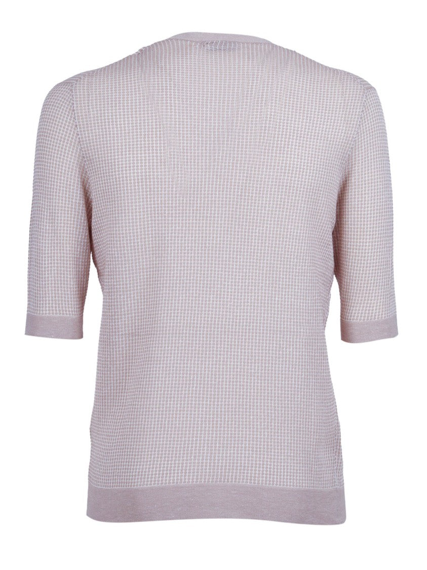 Ballantyne Textured Relaxed Short Sleeve Pullover
