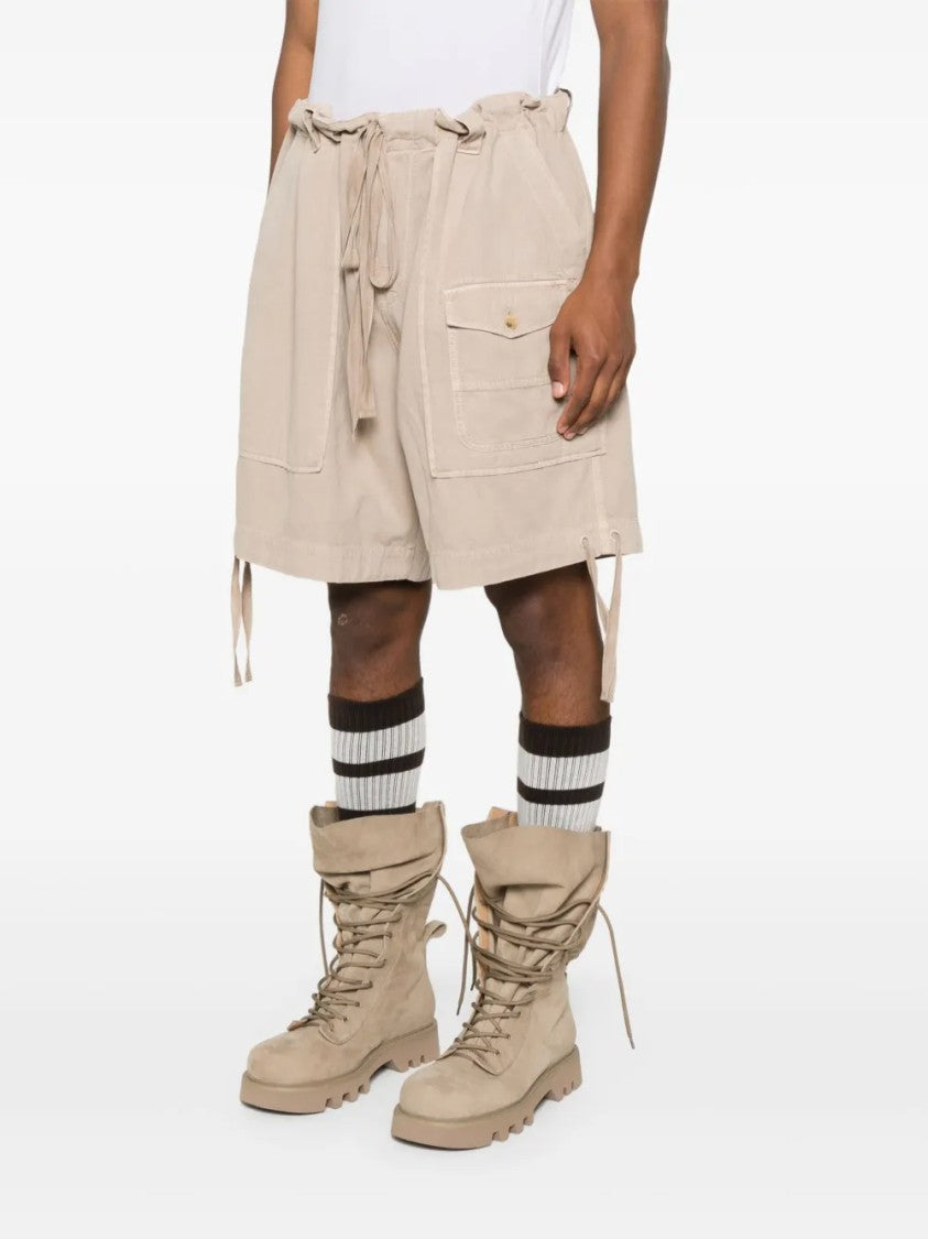Moschino Straight-Leg Tailored Minimalist Design Shorts