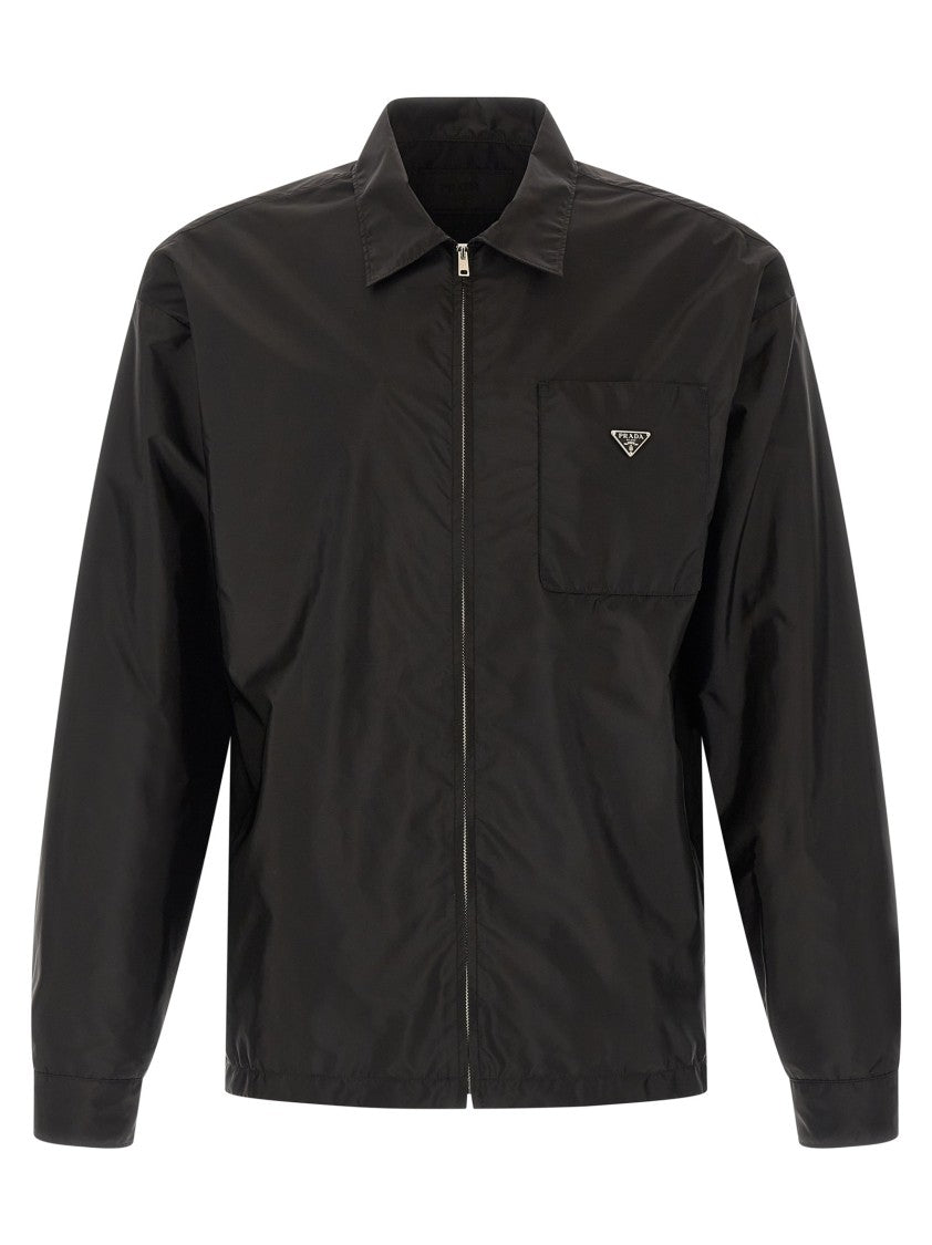 Prada Re-Nylon Feather Shirt